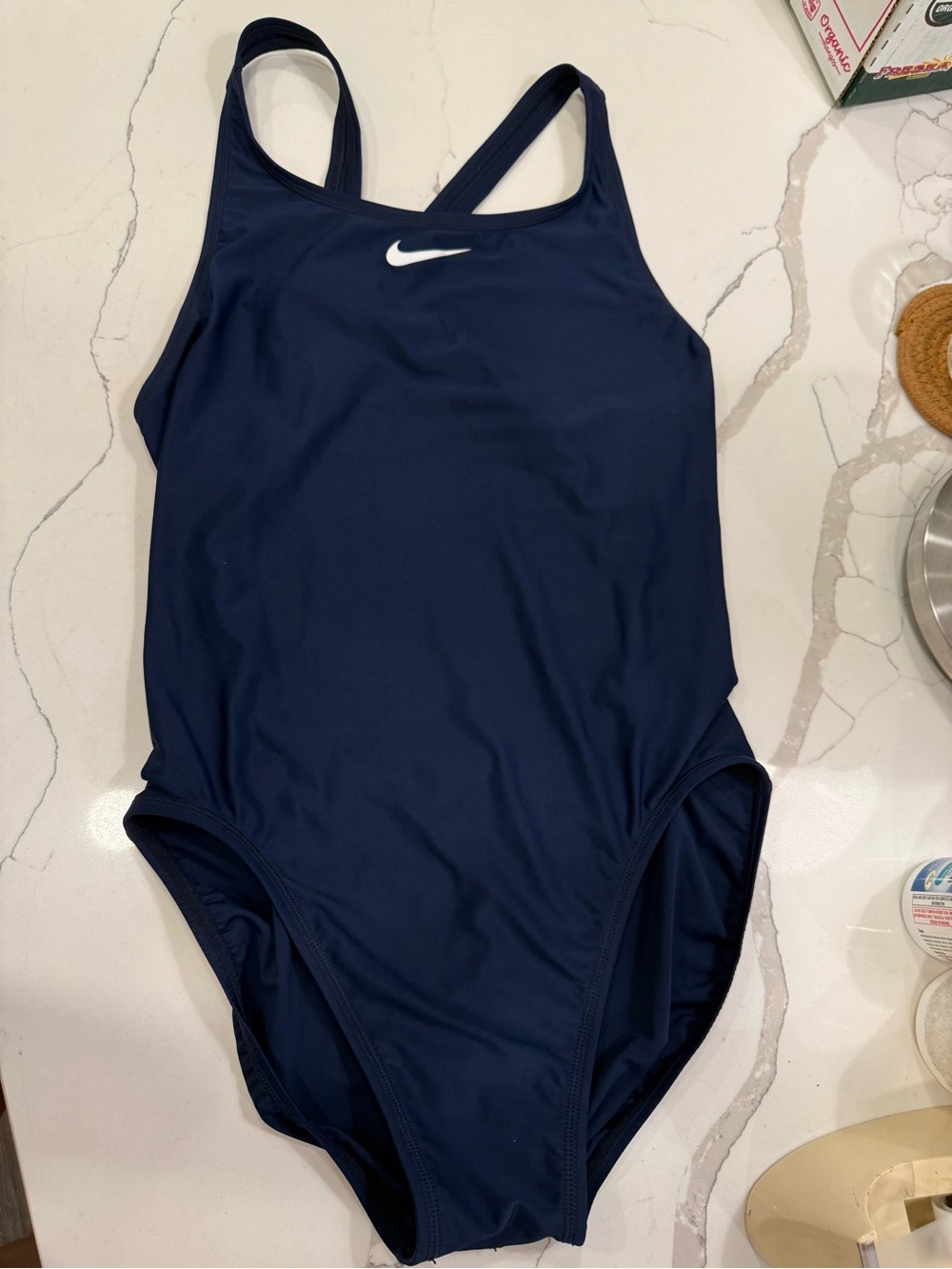 Nike Navy Women’s One Piece Swimsuit 12